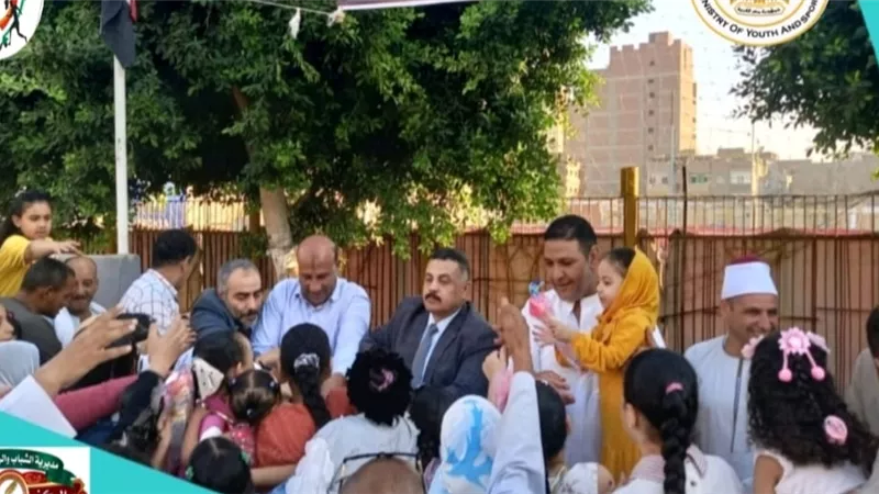 انطلاق مظاهر الاحتفال باليوم الاول لعيد الاضحى المبارك بالمنيا
