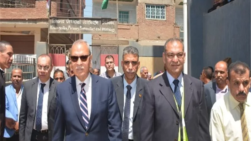 محافظ القليوبية يُطلق الحملة التنموية الشاملة بشبين القناطر..صور