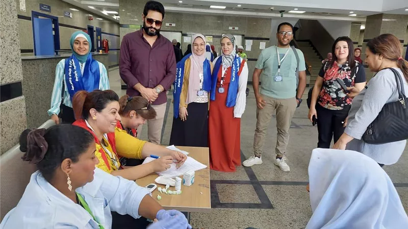 وكيل وزارة الصحه باسيوط يتابع انتظام العمل 