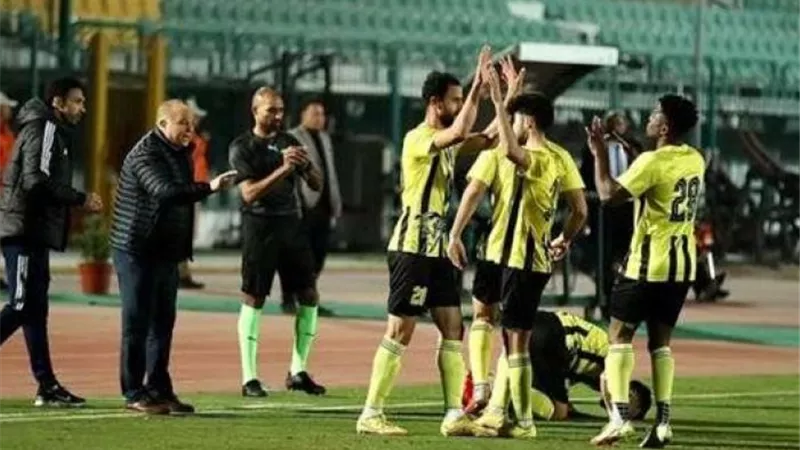 الداخلية ينهى الشوط الأول بالتقدم بهدف أمام المقاولون بالدورى