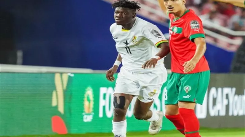 شاهد .. المغرب يتقدم أمام الكونغو بهدف فى أمم أفريقيا تحت 23 عاما