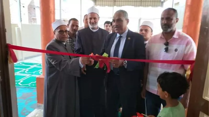 إفتتاح مسجد الرحمة بعزبة غرس الدين بدمياط