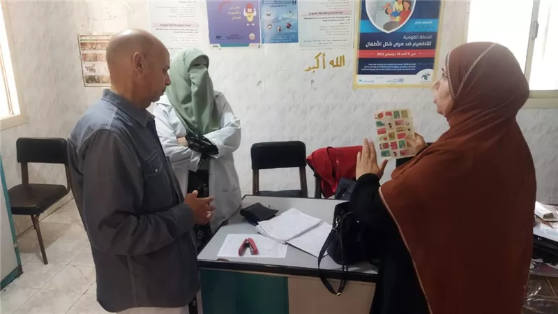 مسعود يتابع عمل الفرق الطبية لمبادرة ١٠٠ يوم صحة ب 3 مراكز