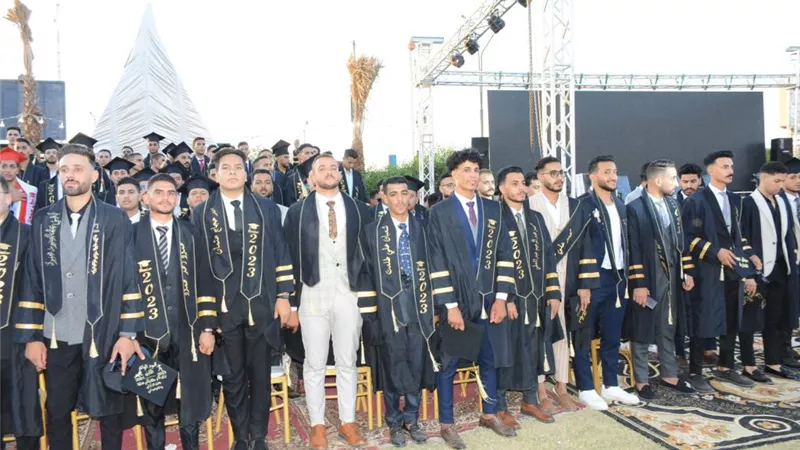 حفل تخرج كلية التربية الرياضية بجامعه اسيوط
