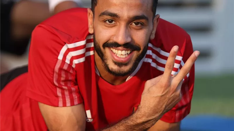 شاهد.. كهربا يثير الجدل مجدداً بصورة خلال مران الأهلى اليوم