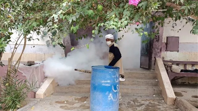 رئيس مدينة سفاجا يتابع أعمال لجنة الإصحاح البيئي