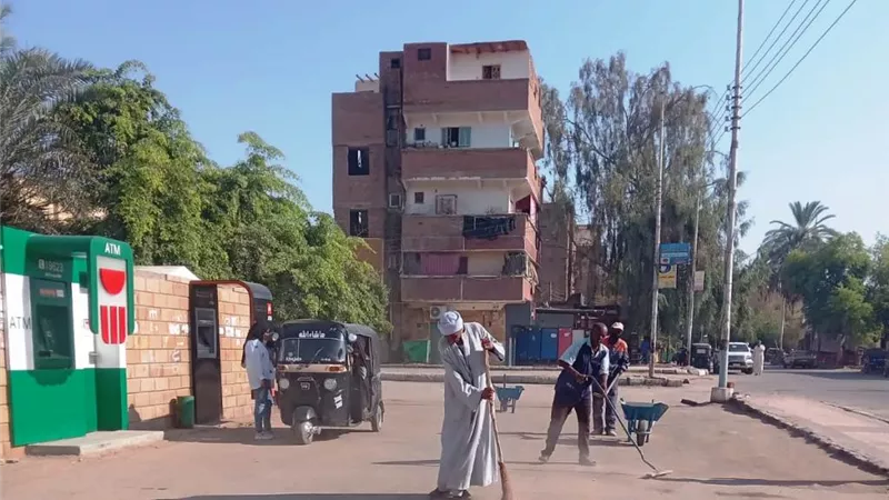 إزالة فورية لـ4 حالات تعد ورفع تراكمات وقمامة بأسوان