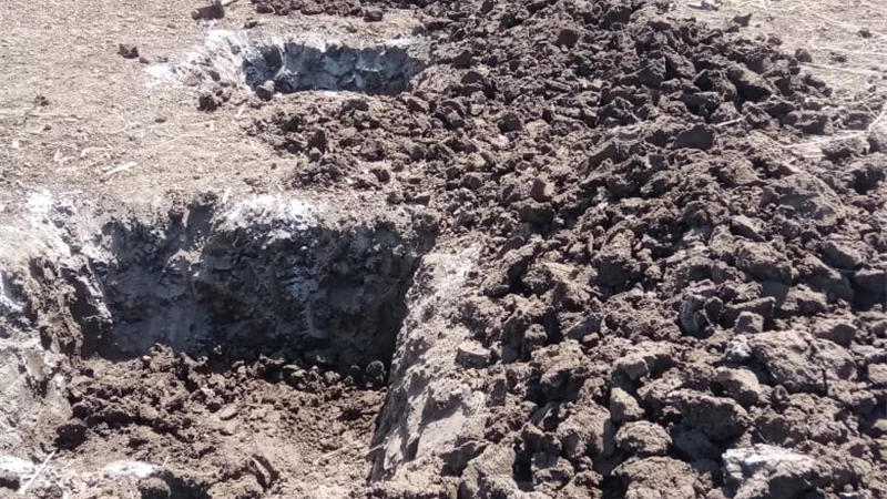 إزالة ١٠ حالات تعدى على الأراضى الزراعية بقرى أرمنت