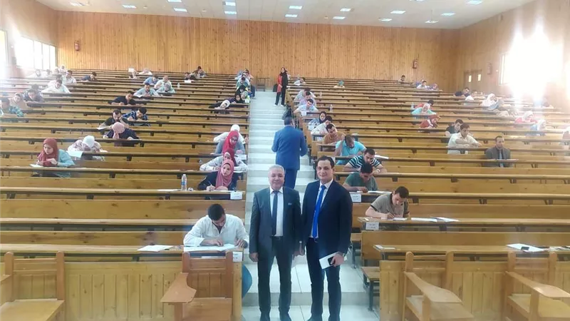 انطلاق امتحانات الدراسات العليا بكلية الحقوق بجامعة المنيا