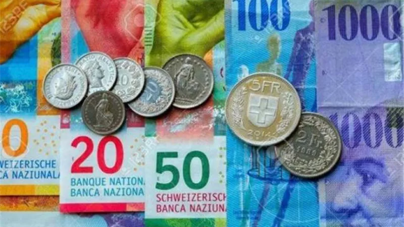 الفرنك السويسري يتصدر خسائر سوق العملات