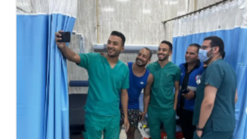 اصابة عمرو وهبة فى القدم.. صور