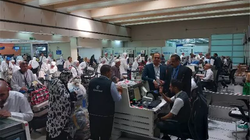 مصر للطيران تشهد أعلى معدلات تشغيل وتسير 25رحلة جوية لعودة الحجاج