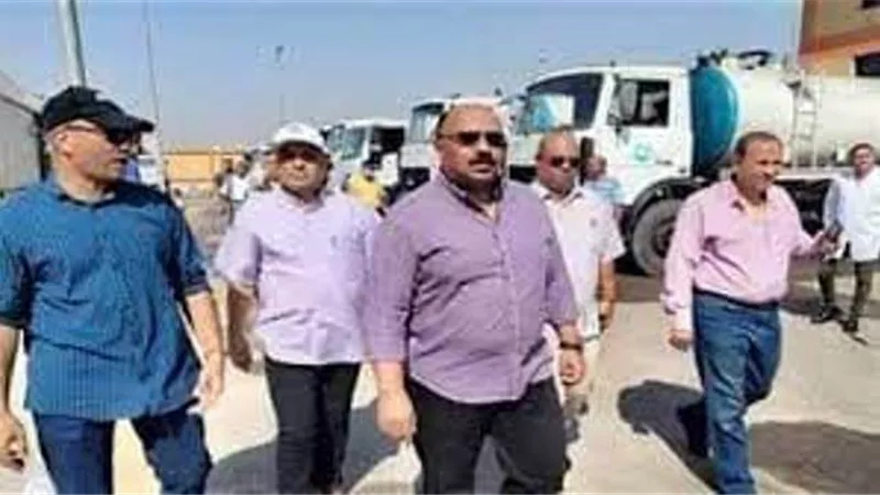 مياه القناة تواصل حملة تطهير بيارات وشبكات الصرف الصحي