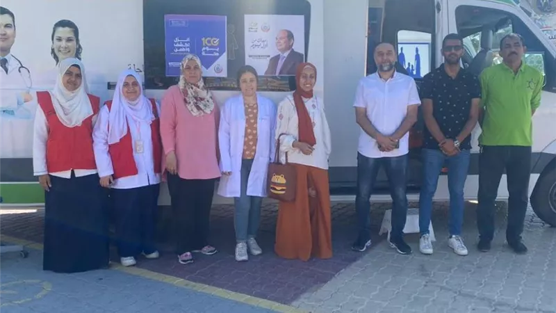الكشف علي ٥٢٧٣ منتفع ضمن مبادرة ١٠٠ يوم صحة