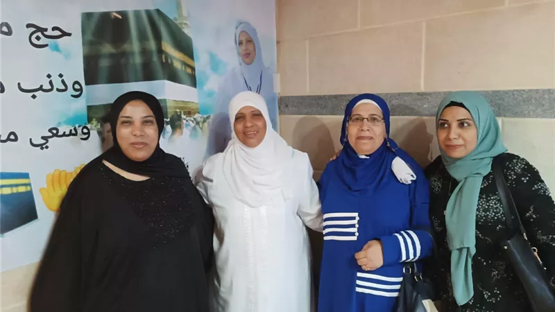 إستقبال حجاج البحر الأحمربالزعاريد