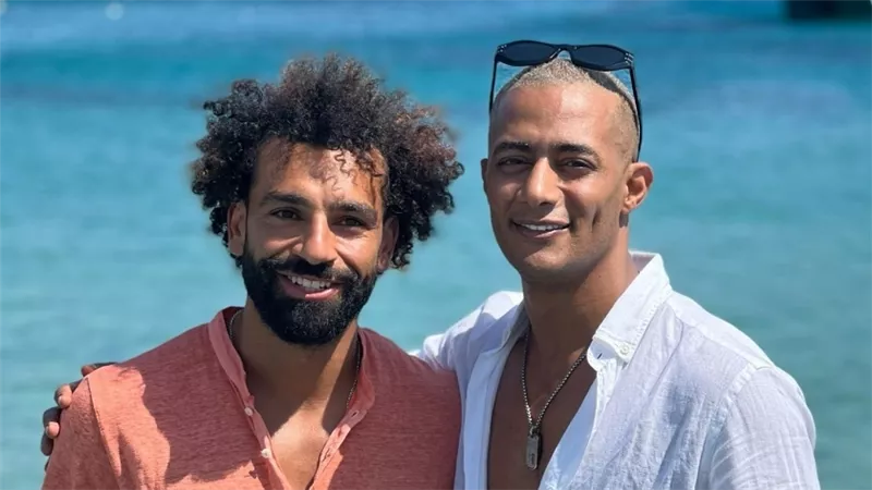 محمد رمضان برفقة محمد صلاح فى أحدث ظهور