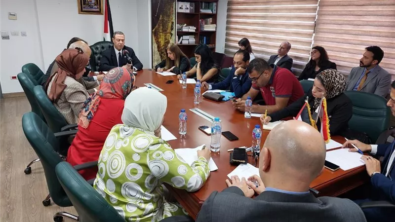 دياب اللوح: نعول على الدور المصري الهام لدعم الموقف الفلسطيني