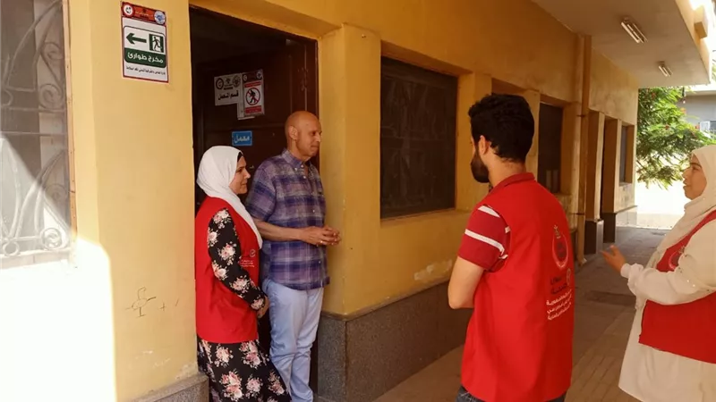 مسعود يتابع عمل الفرق الطبية لمبادرة ١٠٠ يوم صحة بالصالحية