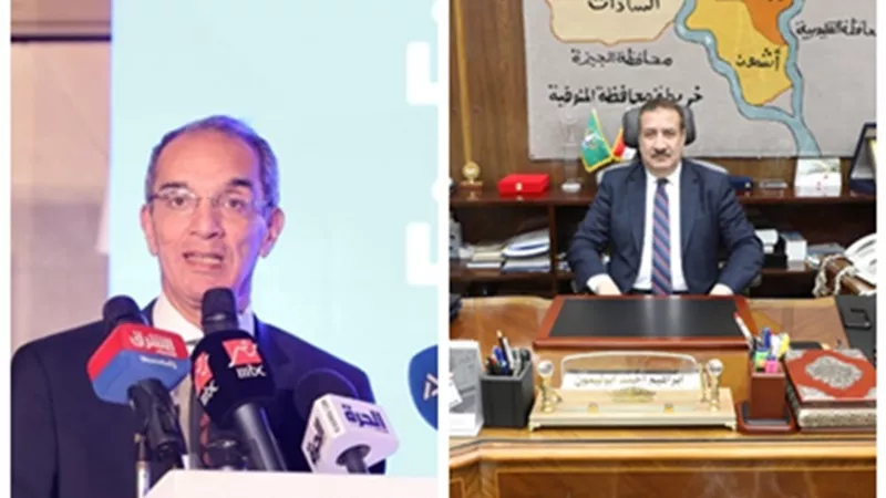 السبت .. وزير الإتصالات يفتتح مشروعات تنموية ورقمية بالمنوفية