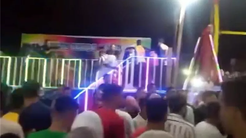 إصابة 10 أشخاص في سقوط لعبة داخل ملاهي بمصيف جمصة بالدقهلية