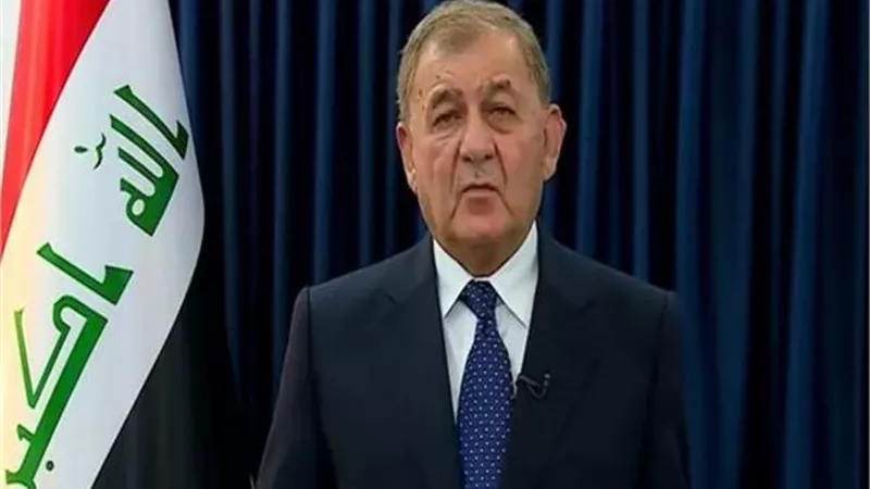 الرئيس العراقي: الأمن والأمان يعززان الاقتصاد والاستثمار