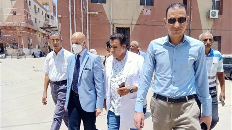 توافد ضخم من المواطنات على وحدة الماموجرام ببلبيس