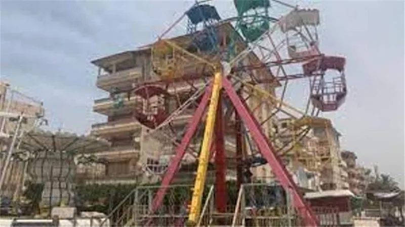 بالاسماء..اصابة 10 اشخاص في سقوط لعبة ملاهي بمصيف جمصة بالدقهلية