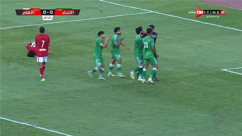 محمد معروف يلغى هدف ثالث للأهلى أمام الاتحاد السكندرى