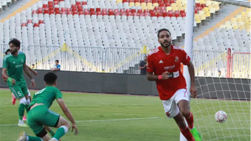 بثنائية فى شباك الإتحاد.. الأهلى على بُعد نقطيين من لقب الدورى