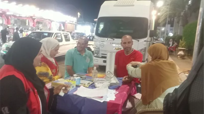 استمرار مبادرة الرئيس 100 يوم صحة لمواطنى شرم الشيخ