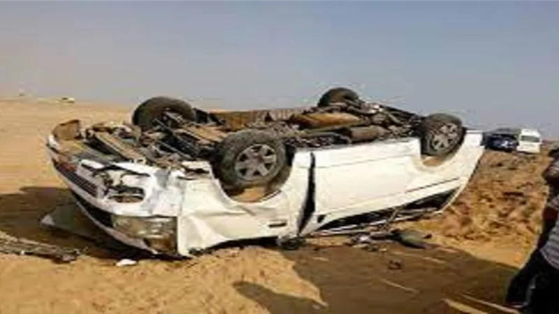 إصابة 8 بينهم أطفال فى انقلاب ملاكى بطريق القصير فى البحر الأحمر