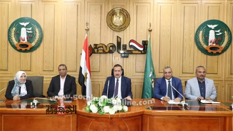 تطبيق المنظومة الإلكترونية لحصر أملاك الدولة بالمنوفية