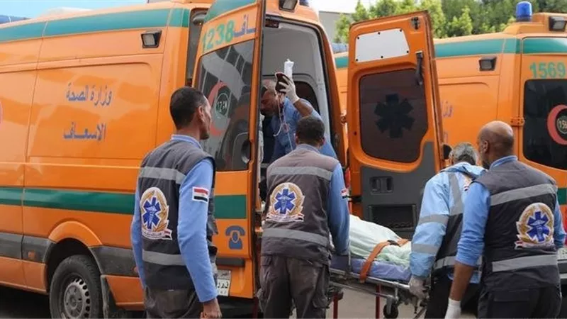 مصرع طفل وإصابة 14 فى انقلاب سيارة بالفيوم