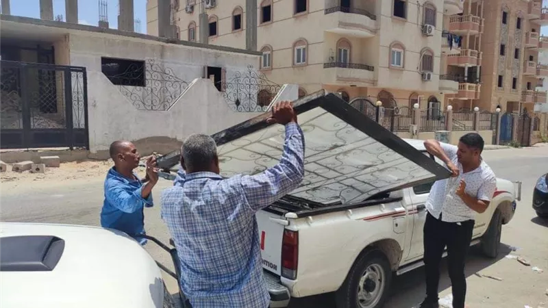 رشاد: حملات صباحية وليلية للتصدى لاى مخالفة بمدينة العبور