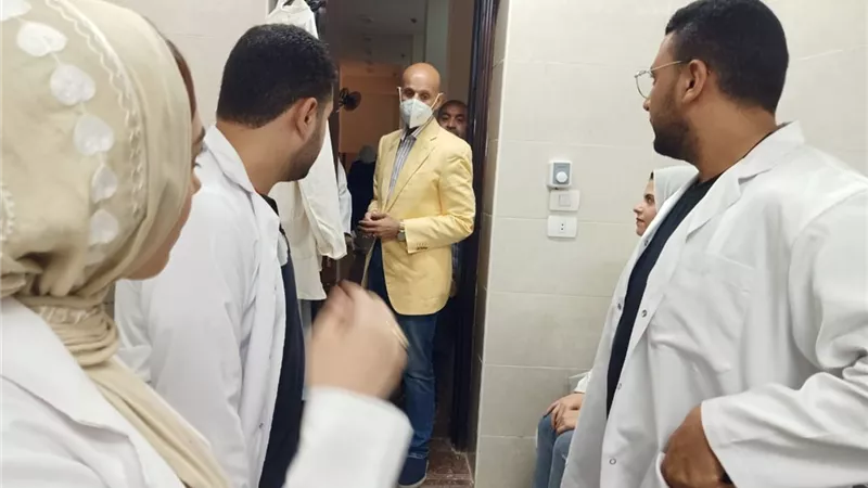 مسعود: تشغيل تجريبي لمبني العيادات الخارجية الجديد بالزقازيق