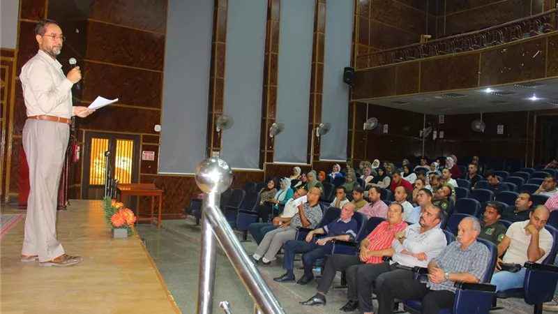 جامعه المنصورة تنظم يوما لأفراد الأمن الإدارى