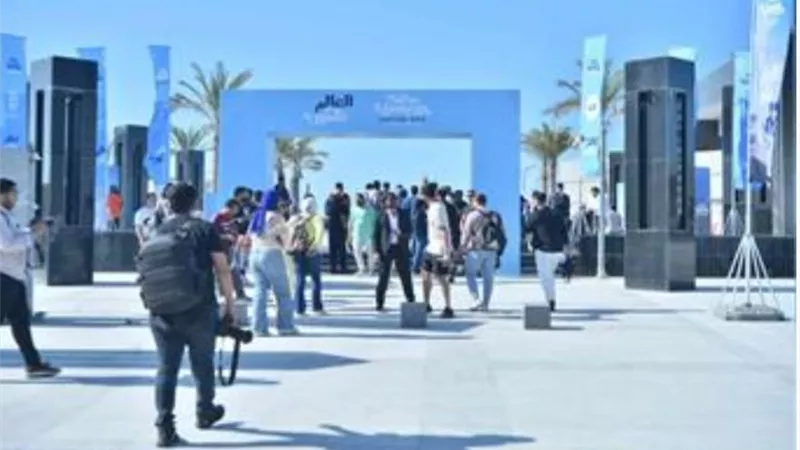 فيلم تسجيلي عن مهرجان العلمين الجديدة خلال المؤتمر الصحفي