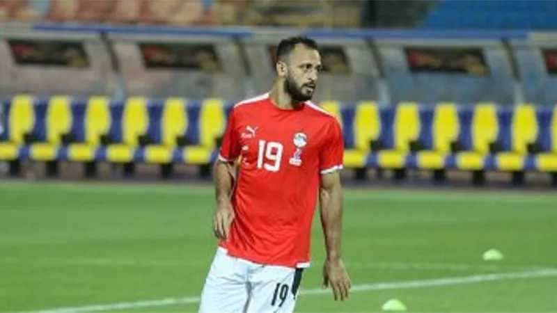 مروان حمدي مهاجم المصري يحتفل بزفافه اليوم