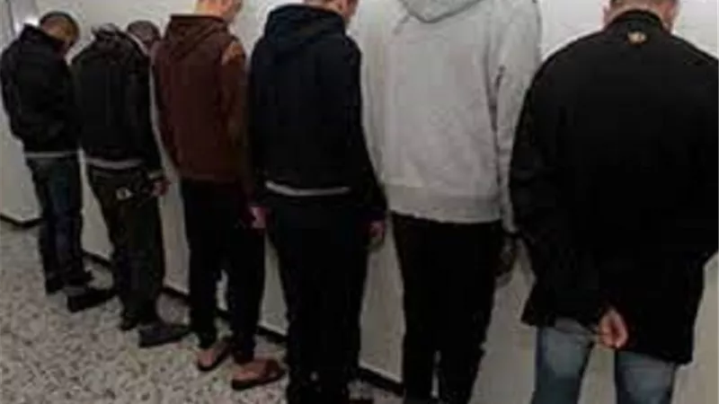 القبض على 6 أشخاص من معلمين الكيف خلال حملة أمنية بدمياط