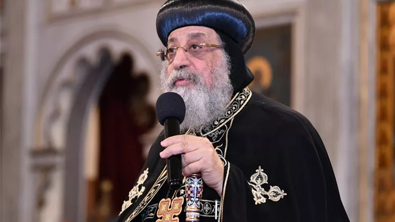 البابا تواضروس يُهنئ الأقباط بعيد الرسل في أولى عظاته بعد التعافي