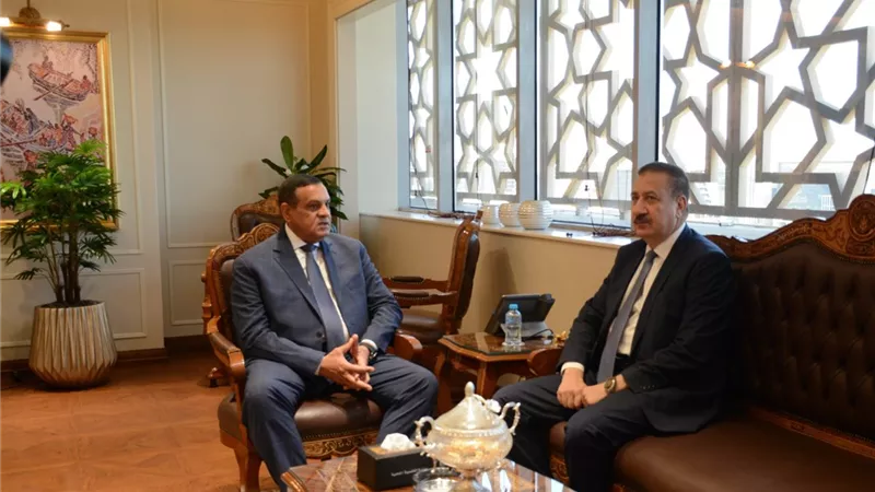 أمنة يتابع مع أبو ليمون تنفيذ مشروعات حياة كريمة