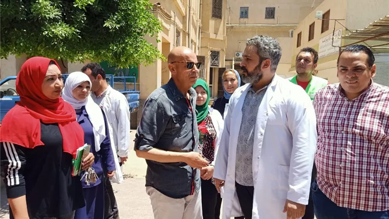 مدير صحة الشرقية يتفقد الخدمة بمستشفى الزقازيق العام ..صور