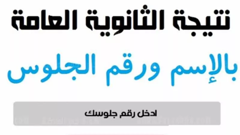 اعرف نتيجة الثانوية العامة برقم الجلوس فورا على بوابة الجمهورية