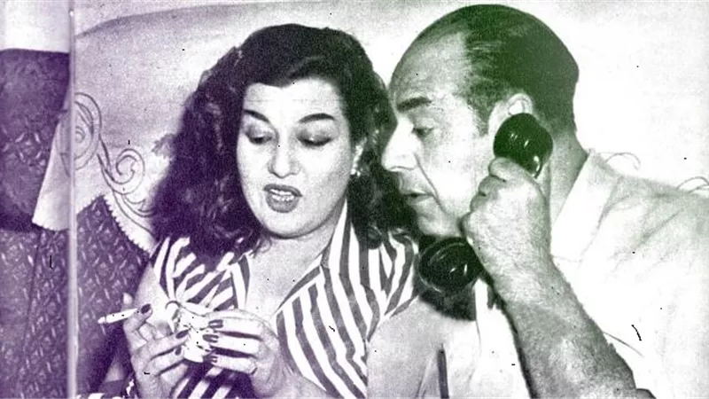 سراج منير وميمى شكيب ..قصة حب خالدة حتى الموت
