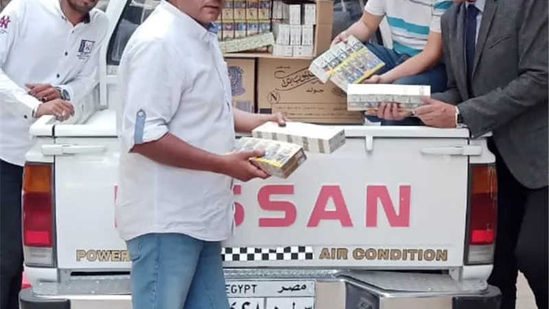 حملات باسواق اسكندرية لمراقبة اسعار السجائر