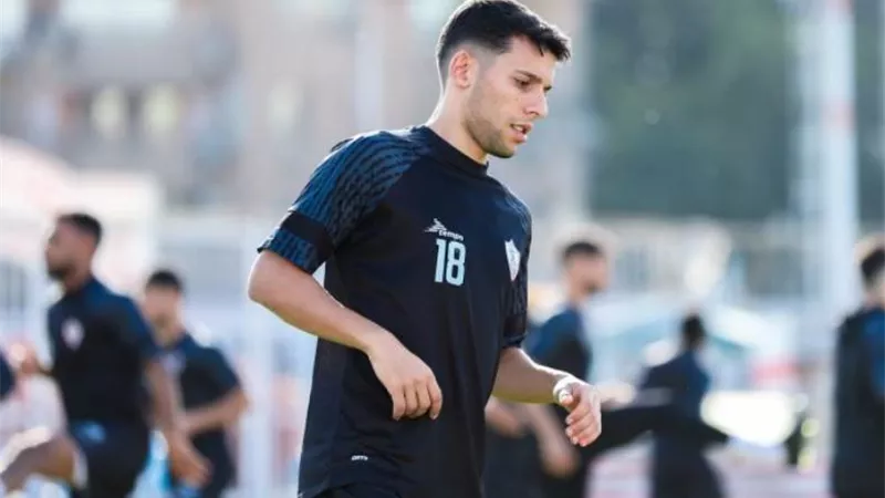 احمد بلحاج يودع الزمالك أمام فاركو
