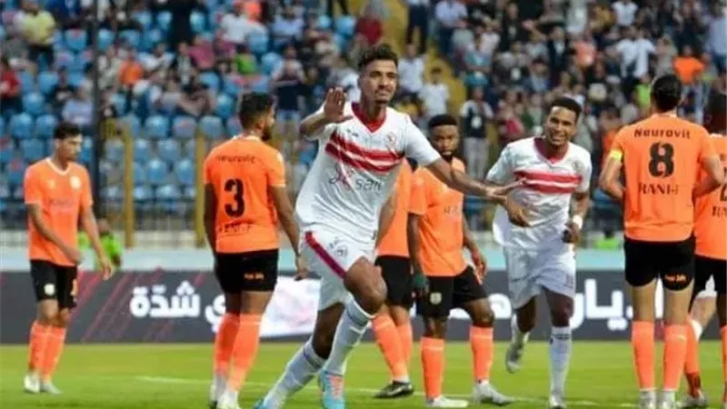 ثنائية فى 5 دقائق .. الزمالك يبدع أمام فاركو فى الشوط الأول
