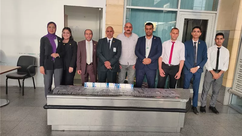 احباط تهريب أدوية إجهاض بمطار برج العرب