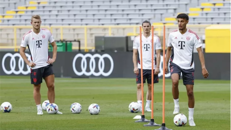 المغربي نصير مزراوي يتألق فى تدريبات بايرن ميونيخ