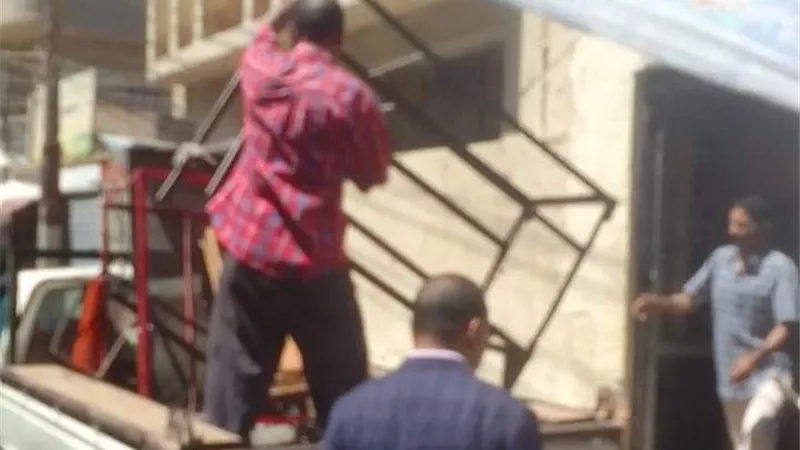 تحرير 107 محاضر إشغال فى مركزين بالمنيا